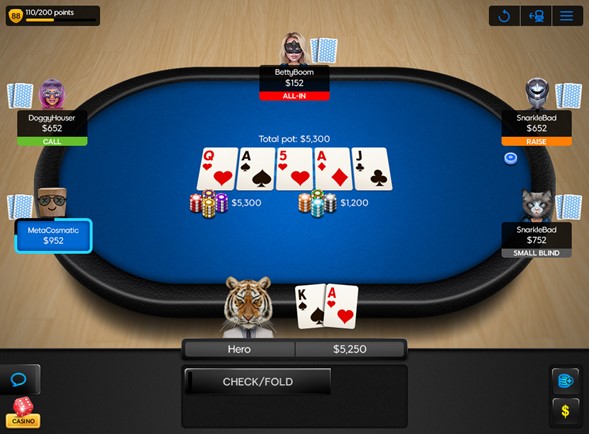 Sala de Poker virtual online