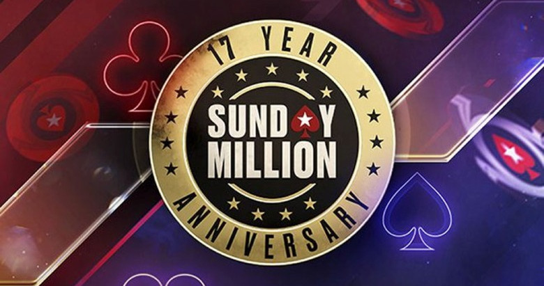 PokerStars anuncia datas para a 17ª edição de aniversário do PokerStars Sunday Million