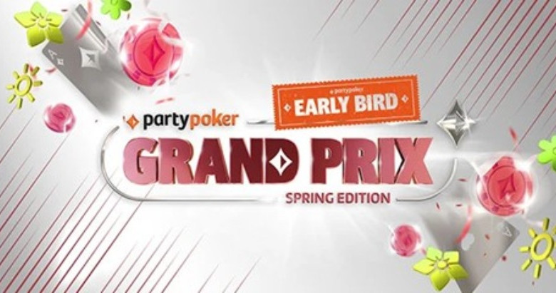 Grand Prix Spring Edition já está rolando no partypoker e segue até 3 de abril