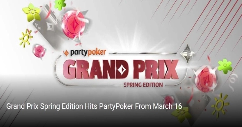 Em breve: $450K Grand Prix Spring da partypoker