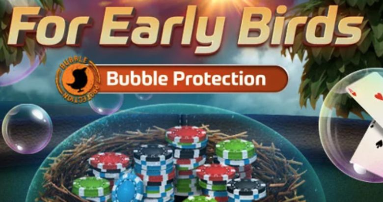 Bubble Protection do GGPoker devolve buy-in para ‘o bolha’