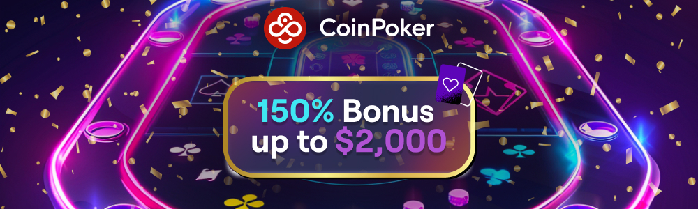 Bônus de boas-vindas para jogadores da CoinPoker