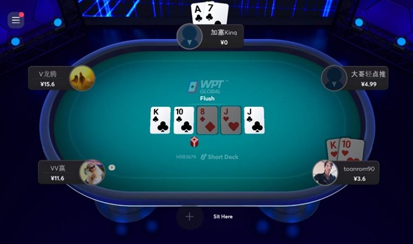 Mesa do WPT Global Poker