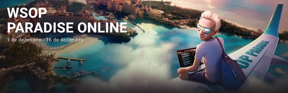 Banner "WSOP Paradise Online"