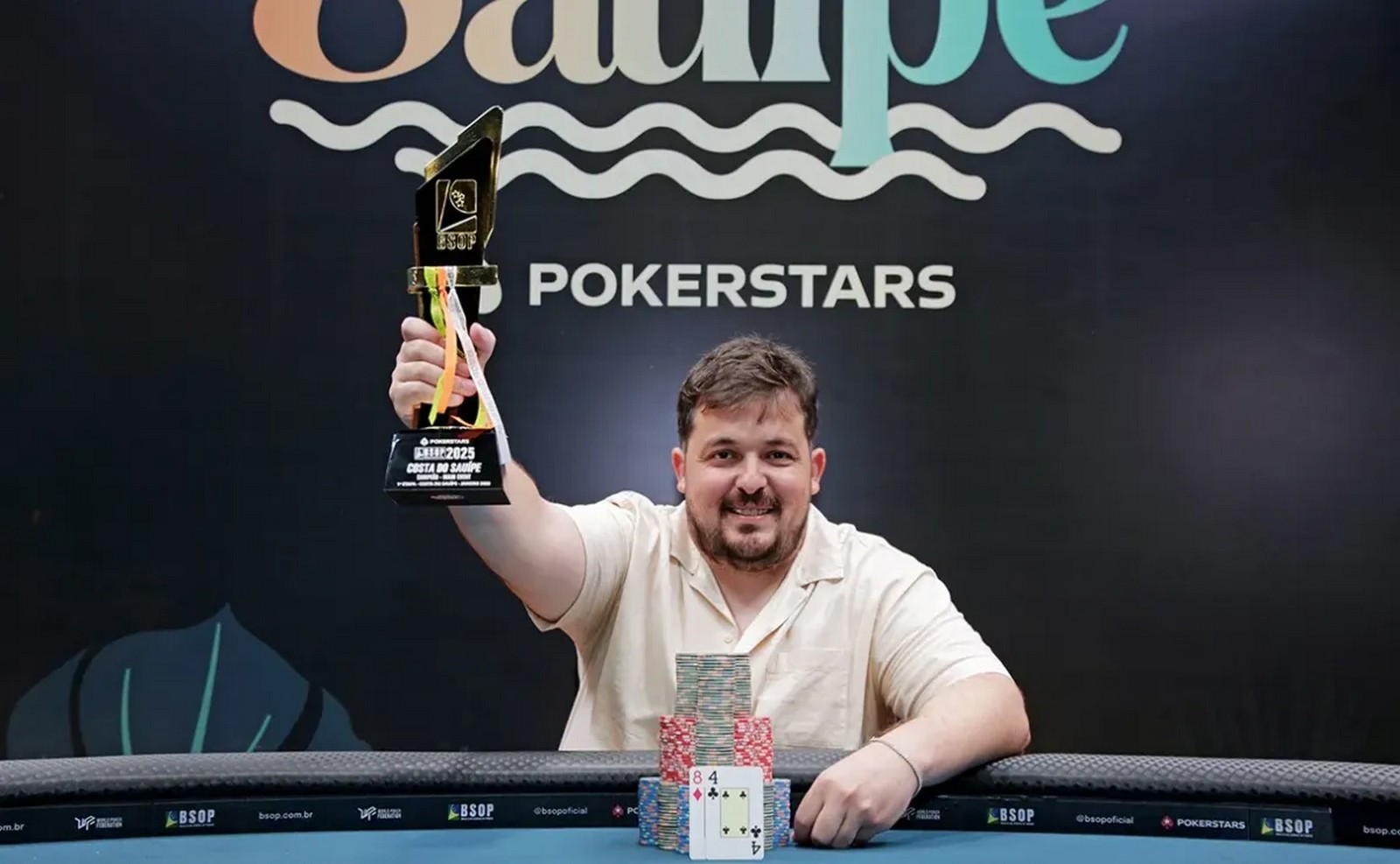 Colombiano é o grande campeão da primeira etapa do BSOP em 2025