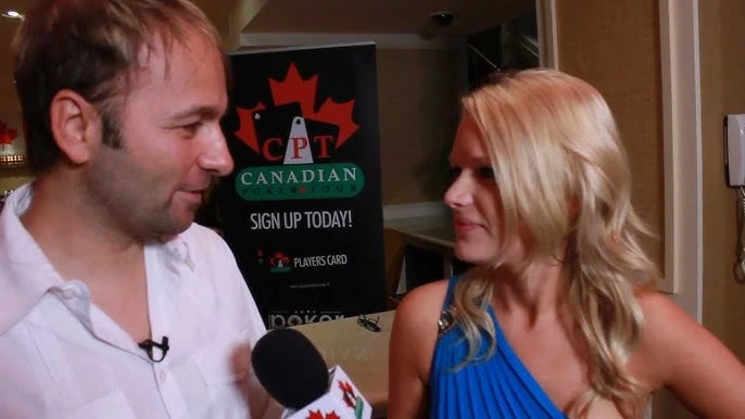 Daniel Negreanu and Amanda Leatherman