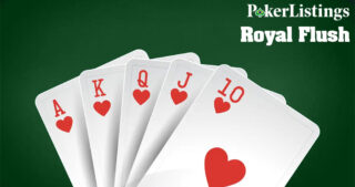 Combinação de pôquer Royal Flush